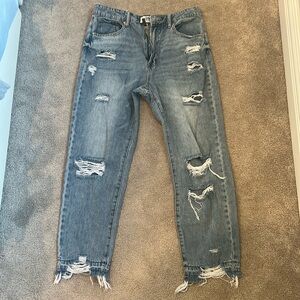 Trendy jeans